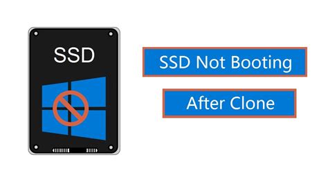 clone ssd stops booting after a few times|cloned disk will not boot.